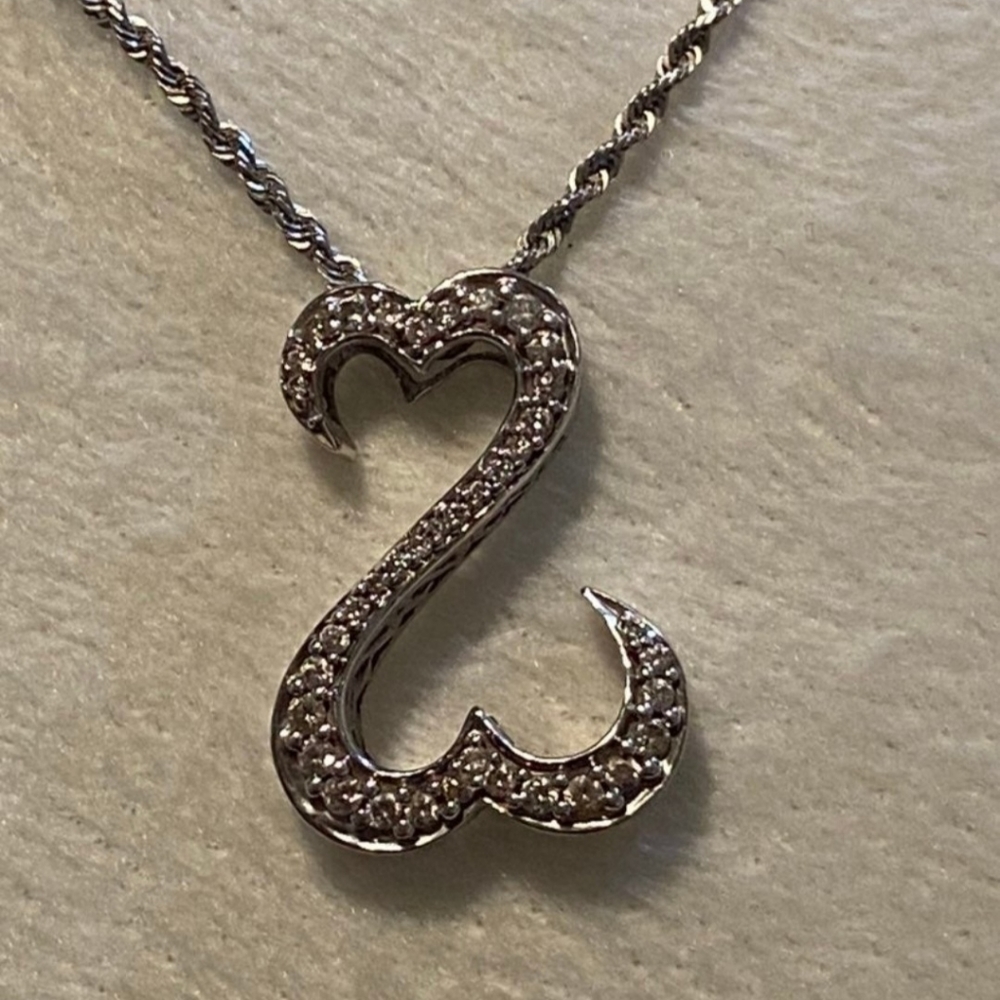 Kay Jewelers Open Heart Necklace